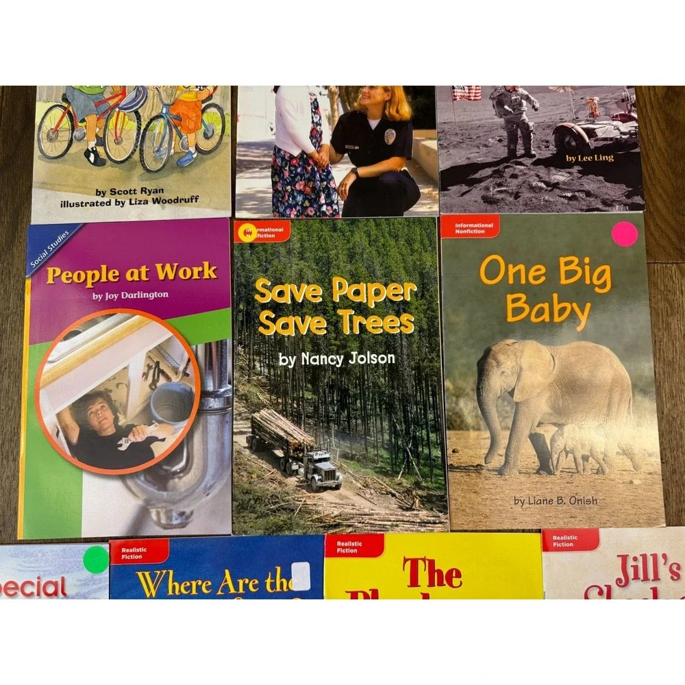 Kids Classroom Homeschool Fiction Nonfiction Readers Books K 1 Early Reading Lot